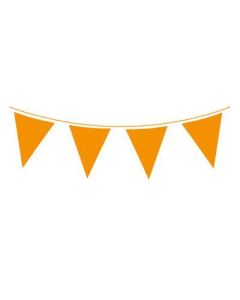 Orange 10m 20 Flag Waterproof Bunting Oaktree