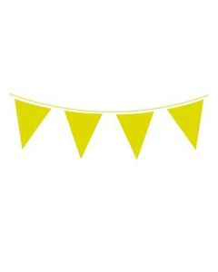 Lime Green 10m 20 Flag Waterproof Bunting Oaktree
