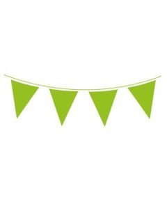 Green 10m 20 Flag Waterproof Bunting Oaktree