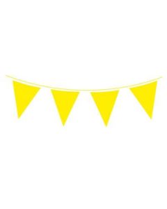Yellow 10m 18 Flag Waterproof Giant Bunting Oaktree