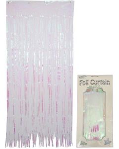 Foil Door Curtain Metallic Iridescent OakTree