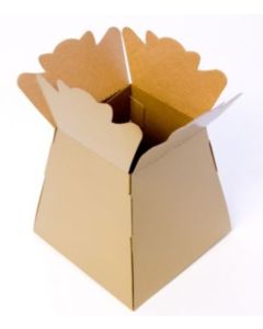 Recyclable & Biodegradable Glossy Gold Porto Vases 25pk