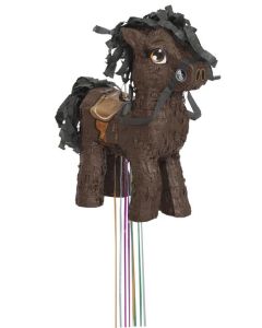 Brown Horse Pull Pinata Unique