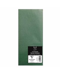 6 Sheet Tissue Dark Green Eurowrap