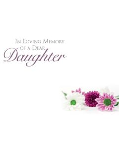 Small Cards ILM Of A Dear Daughter