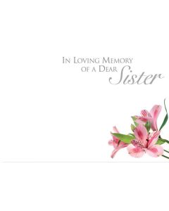 Small Cards ILM Of A Dear Sister