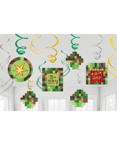 TNT Hanging Swirl Decoration Amscan