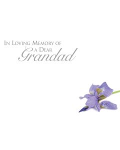 Small Cards Sc In Loving Memory Of A Dear Grandad