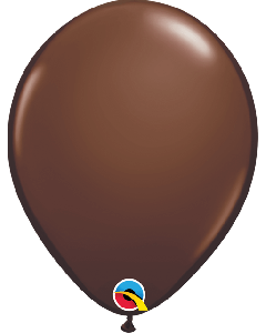 11" Chocolate Brown Latex 25pk Qualatex