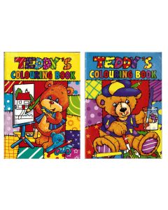 12 Teddy's Colouring Books