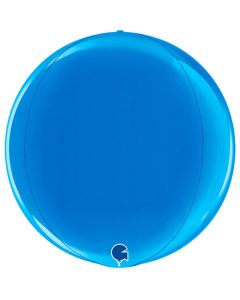 Globe 15" Blue 4D - Foil Balloon - 74100B-P