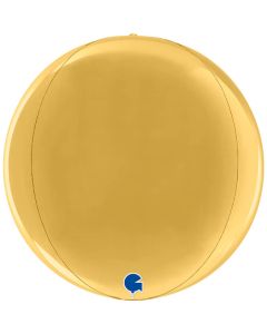 11" Gold 5 4D Globe Foil Grabo