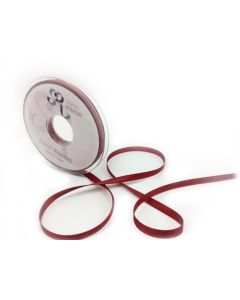 6mm Satin Ribbon On 20m Reel Scarlet