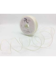 32mm Wired Edge Ivory