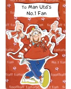 Manchester United Die-Cut C50 Pk6