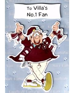 Aston Villa Die-Cut C50 Pk6