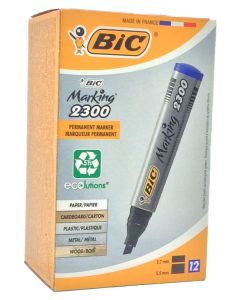 Bic 2300 Marker Blue Box of 12
