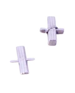 4cm Silver Aluminium Letter I