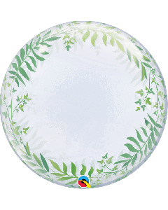 24" DECO BUBBLE ELEGANT GREENERY - 85832/1