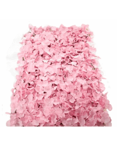Hydrangea Flower Wall Pink