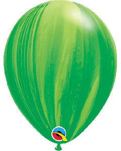 11" Green Agate Latex 25pk Qualatex