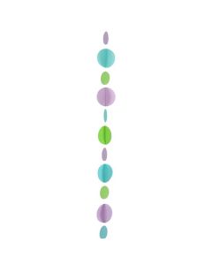 1.2m Teal Balloon Tail-Circle Anagram