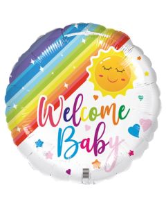 17" Welcome Baby Foil Balloon Anagram