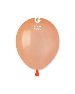 5" Pk50 Latex Balloons Peach #060 - A50.060.50