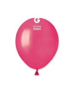 Metallic Fuchsia 5" Latex Balloons Pk50 #064 Gemar