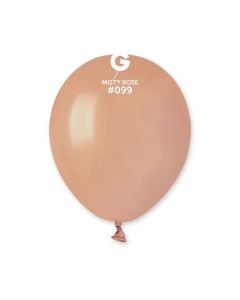 5" Misty Rose Latex Balloons 50pk #099 Gemar