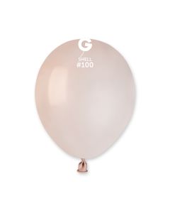 5" Pk50 Latex Balloons Shell - A50.100.50