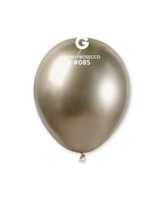 5" Shiny Prosecco Latex Balloons Bag 50 #085 Gemar
