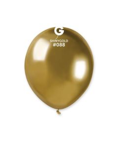5" Pk50 Latex Balloons Shiny Gold#088 - AB50.088.50