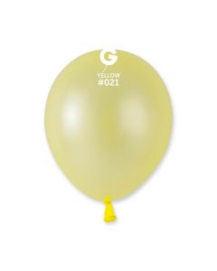 Pk50 latex balloons 5" Neon Yellow - AF50.021.50