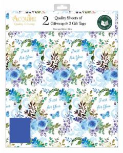 Floral Wishes 'Just for you' - 2 SHEET / 2 TAG - AQP2006/1