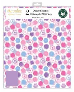 Spiro Flowers - 2 SHEET / 2 TAG - AQP2014/1