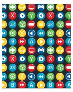 24 Sheets of Juvenile Male Gift Wrap Out Of The Blue