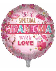 18"  Grandma Round Foil Balloon Sensations