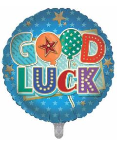 18"  Good Luck Round Foil Balloon Sensations