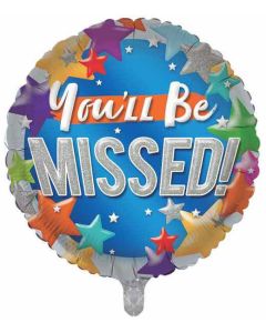 18"  You'll Be Missed Round Foil Balloon Sensations
