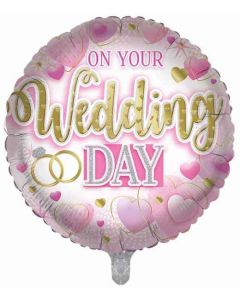 18"  Wedding Day Round Foil Balloon Sensations
