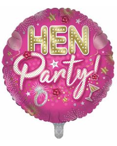 18"  Hen Party Round Foil Balloon Sensations