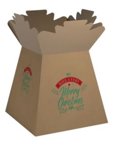 Natural Kraft - Traditional Christmas Living Vase 30pk