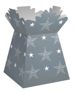 Grey - Seasonal Greetings Living Vase 30pk