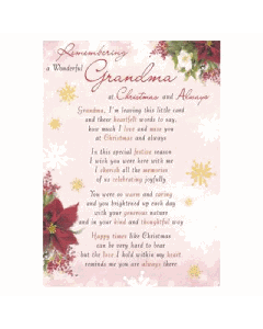 Pk6 Grave Cards Grandma