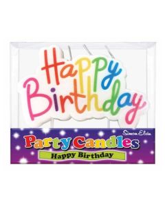 HAPPY BIRTHDAY CANDLES RAINBOW - CDHB964/1