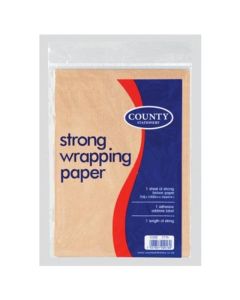 Brown Paper 1 Sheet Paper Wrap Set