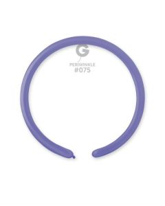1"/2.5cm Periwinkle Latex Modelling Balloons Pk100  #075 Gemar