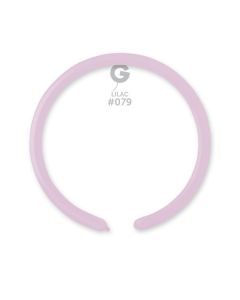 1"/2.5cm Lilac Latex Modelling Balloons Pk100  #079 Gemar