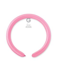 2"/5cm Rose Latex Modelling Balloons Pk100  #006 Gemar